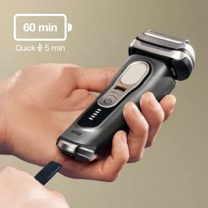 60 min. Quick 5 min charge.