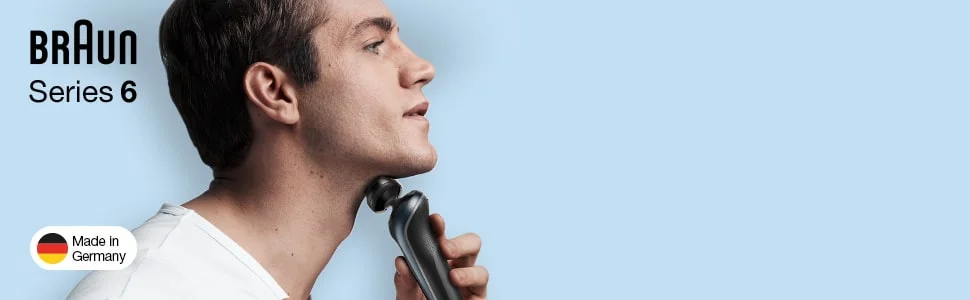 Braun Series 6. Made in Germany.