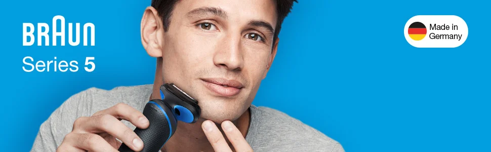 Braun Series 5. Made in Germany.