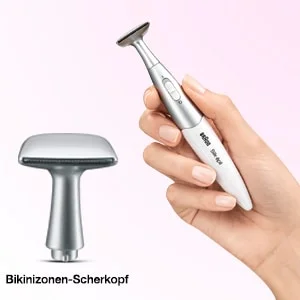 Bikinizonen-Scherkopf