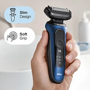 Slim design. Soft grip.