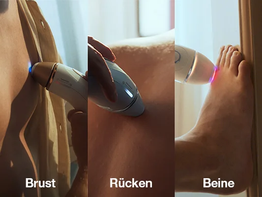 Brust. Rucken. Beine.