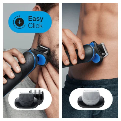 Man Holding Shaver