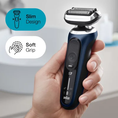 Slim design. Soft grip.