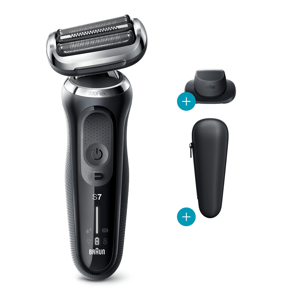Braun Series 7 Master 70-N1200s Electric Shaver - Black Bild 1