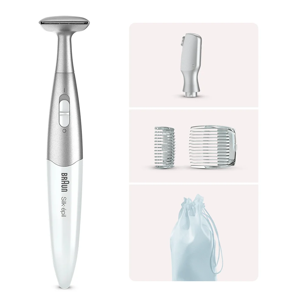 Braun Silk-épil Bikinitrimmer FG1100 Weiß Bild 1