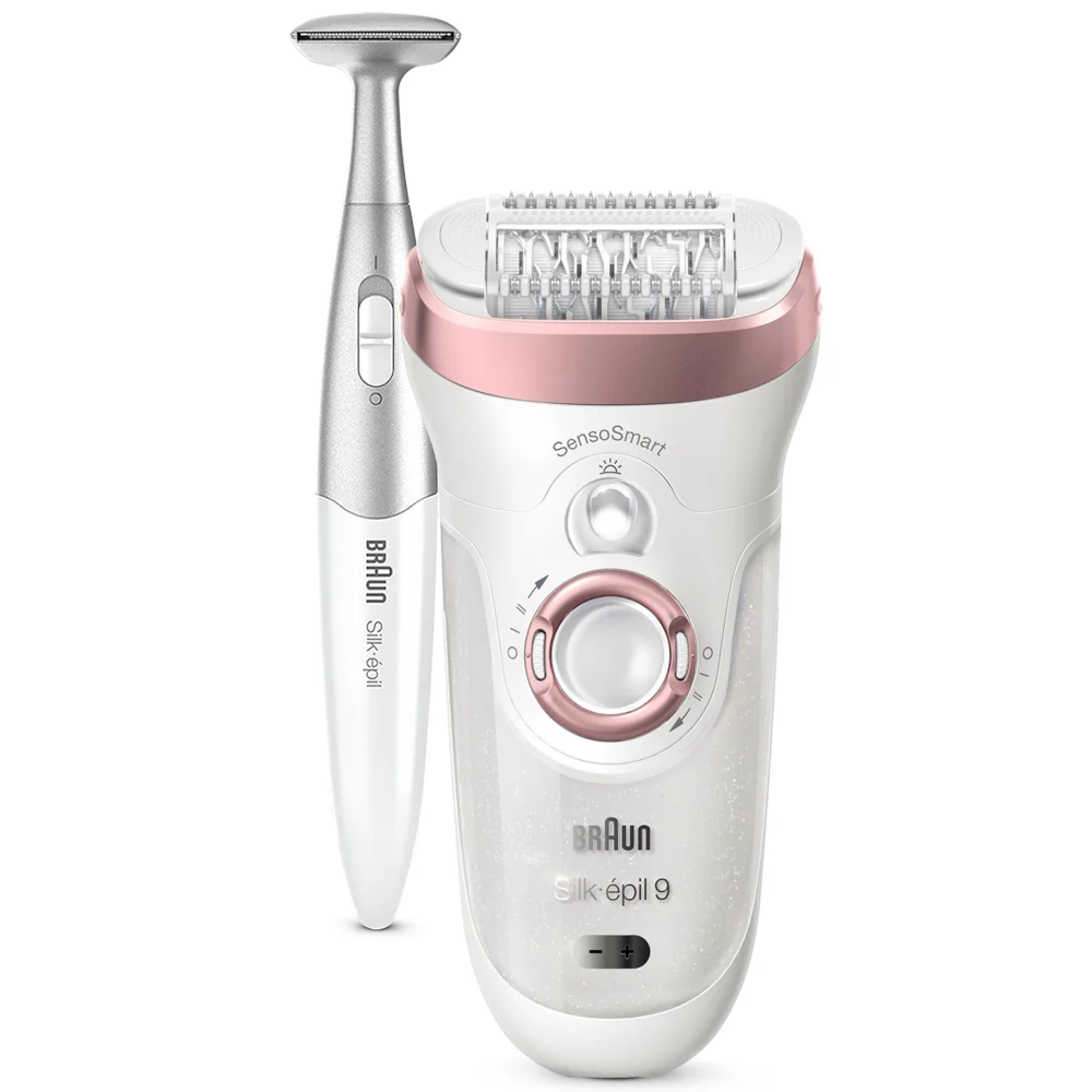 Braun Silk-épil 9 9/890 Epilator, White/Rose Gold Bild 1
