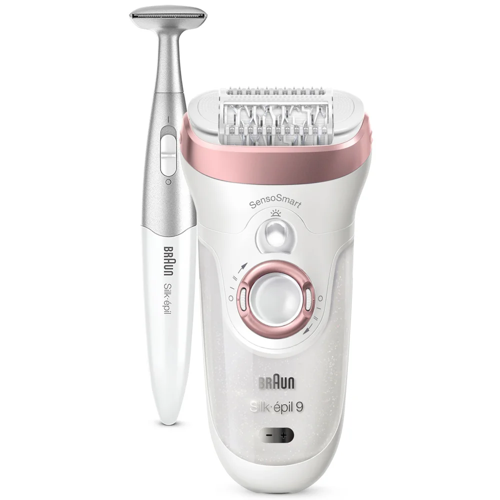 Braun Silk-épil 9 9/980 Epilator, White/Rose Gold Bild 1