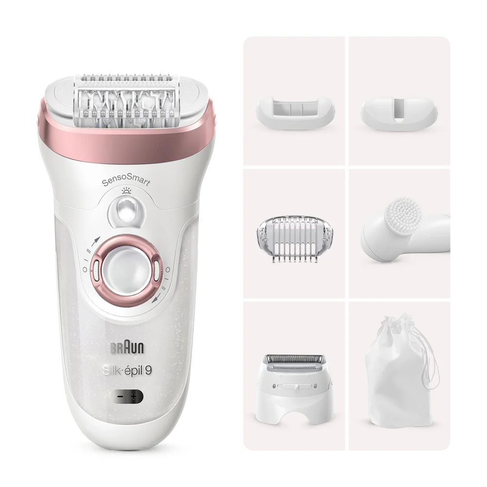 Braun Silk-épil 9 9/880 Epilator - Rosegold/White Bild 1