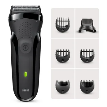 Braun Series 3 Shave&Style 300BT Elektrorasierer, Rasierer für Herren
