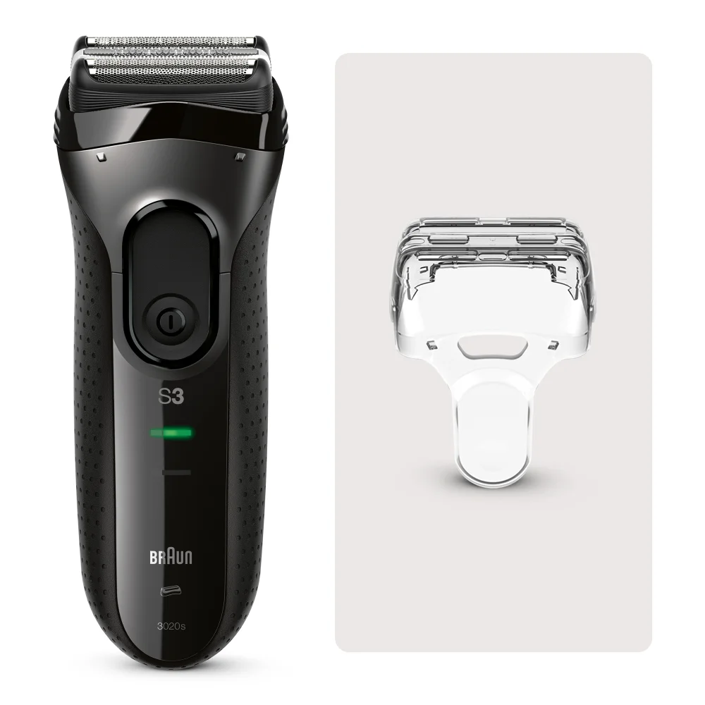 Braun Series 3 ProSkin 3020s Eletrorasierer, Schwarz Bild 1