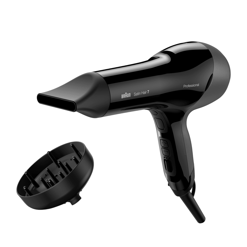 Braun Satin Hair 7 Haartrockner Sensodryer mit AC Motor mit Diffusor Bild 1