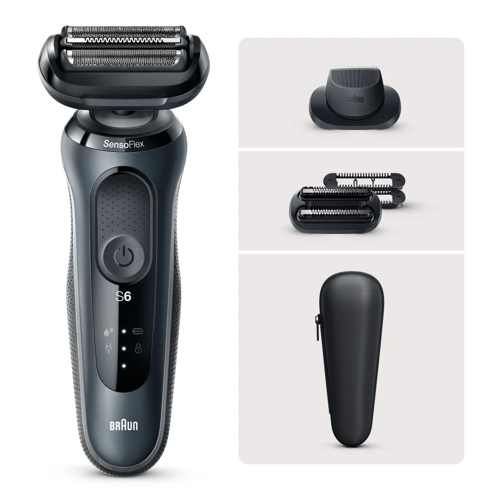 Braun Series 6 60-N4820cs Elektrorasierer, Grau Bild 1