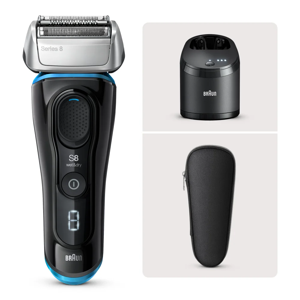 Braun Series 8 8385cc Rasierer, schwarz, mit Reinigungsstation SmartCare Center (UVP:439,99 €) Bild 1