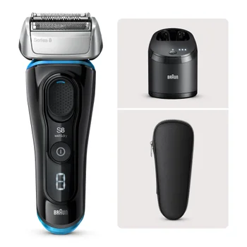 Braun Series 8 8385cc Rasierer, schwarz, mit Reinigungsstation SmartCare Center (UVP:439,99 €)