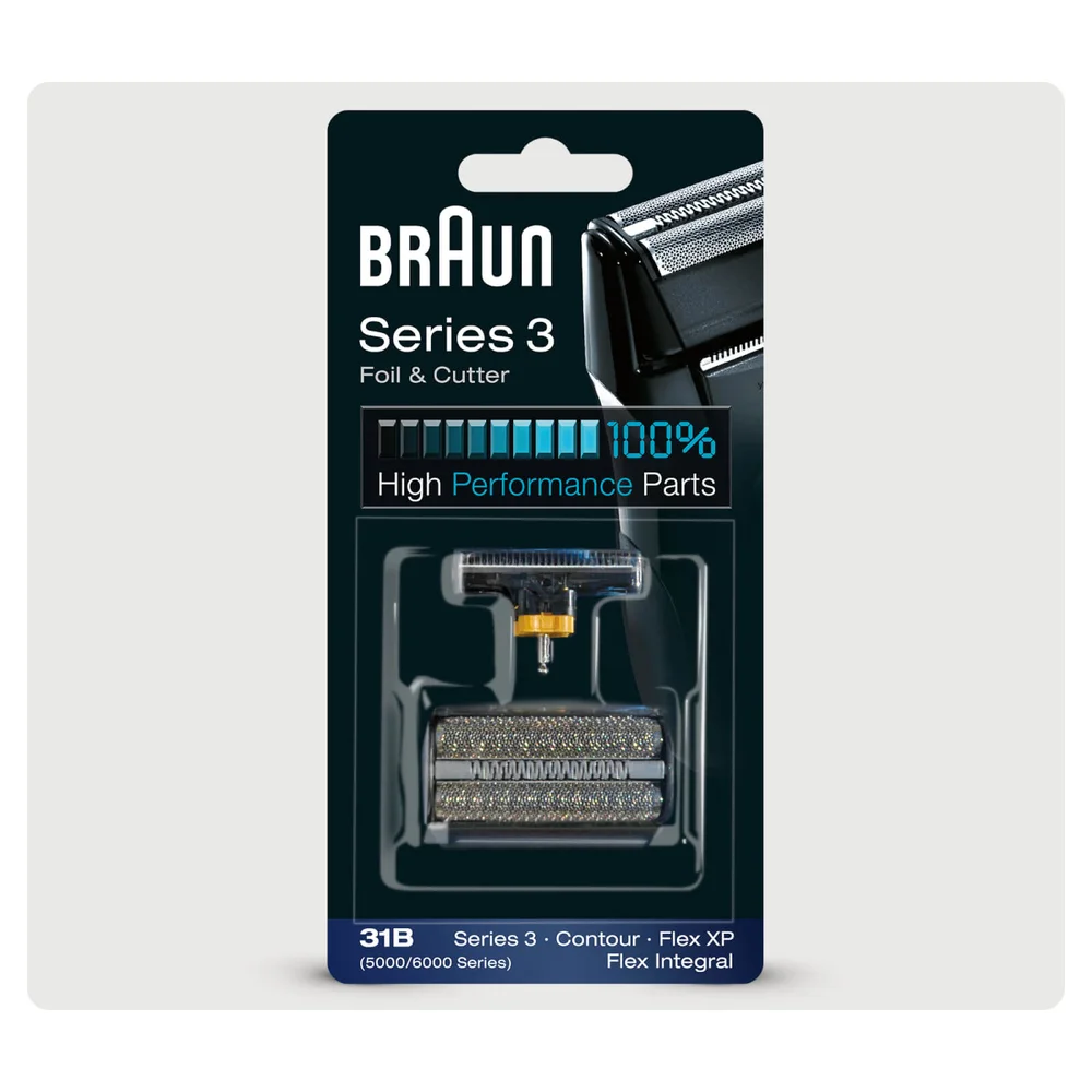 Braun Ersatzscherteil 31B für Series 3 Elektrorasierer Bild 1