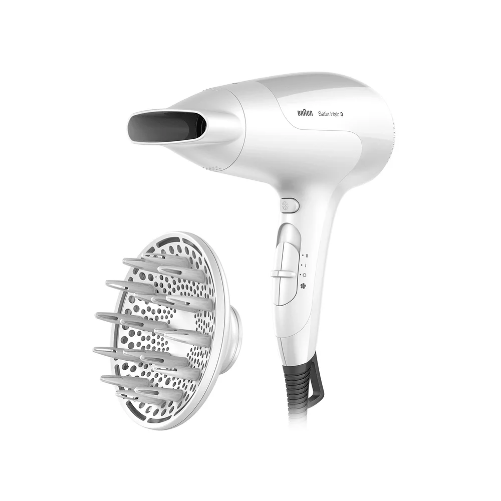 Braun Satin Hair 3 Haartrockner Power Perfection + Diffusor Bild 1