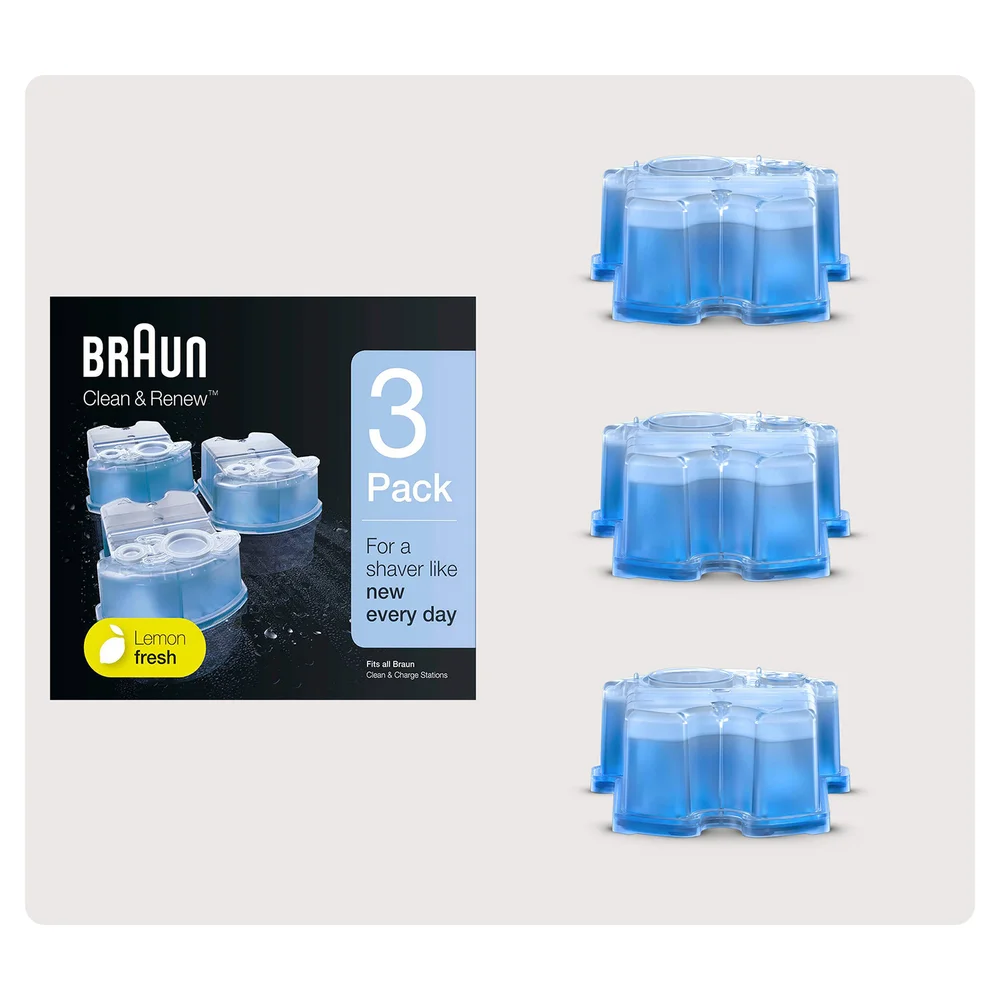 Braun Cleaning Cartridge 3 pack Bild 1