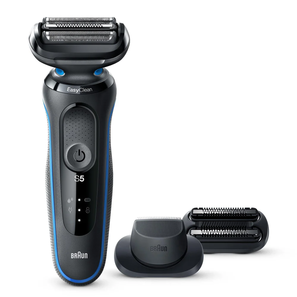 Braun Series 5 50-B1820s Elektrorasierer, blau, mit Präzisionstrimmer Bild 1