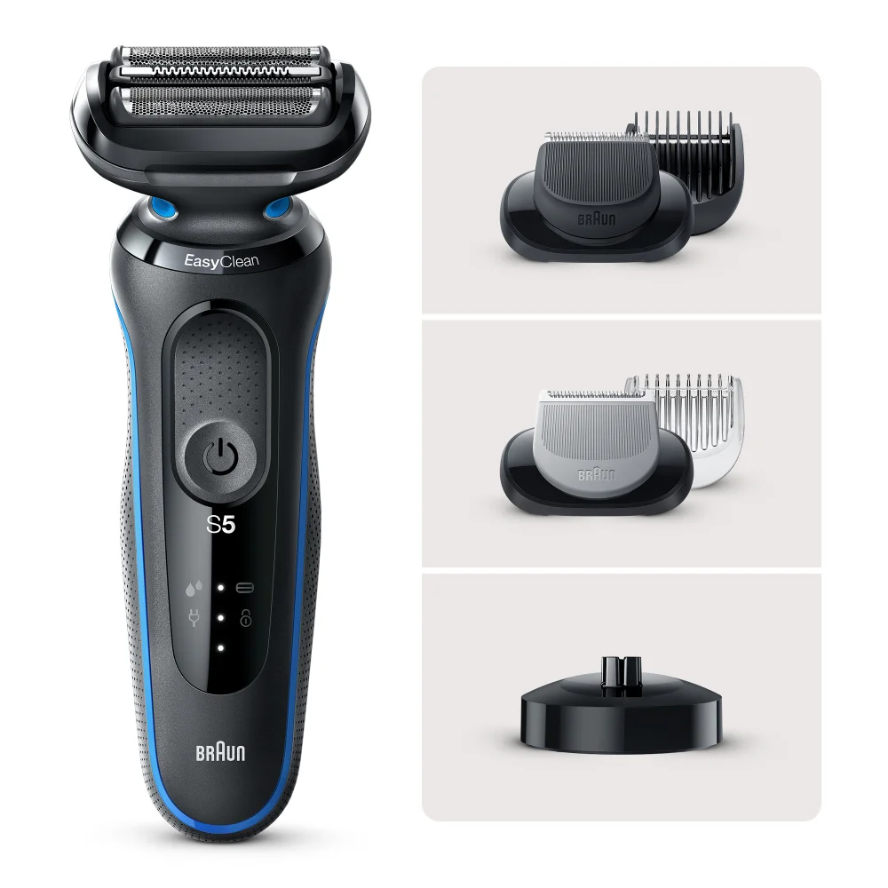 Braun Series 5 50-B4650cs Elektrorasierer, Blau Bild 1