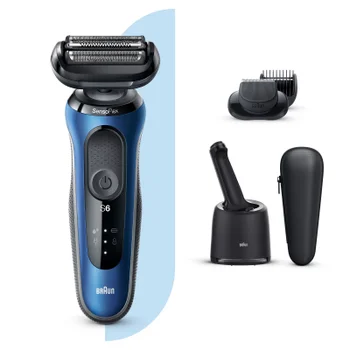 Braun Series 6 60-B7500cc Elektrorasierer, Blau