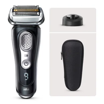 Braun Series 9 9340s Rasierer, schwarz, mit Ladestation