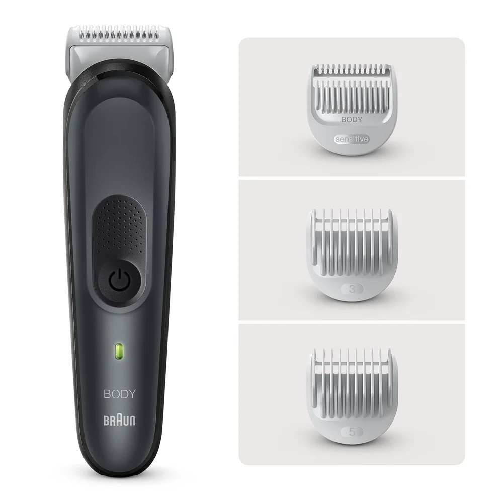 Braun Bodygroomer 3 BG3350, Körperpflege- und Haarentfernungs-Gerät für Herren Bild 1