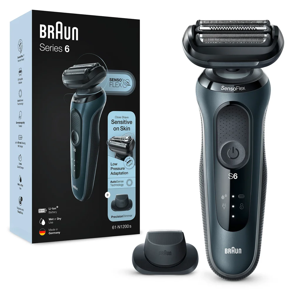 Braun Series 6 61-N1200s Elektrorasierer Mit Präzisionstrimmer Bild 1