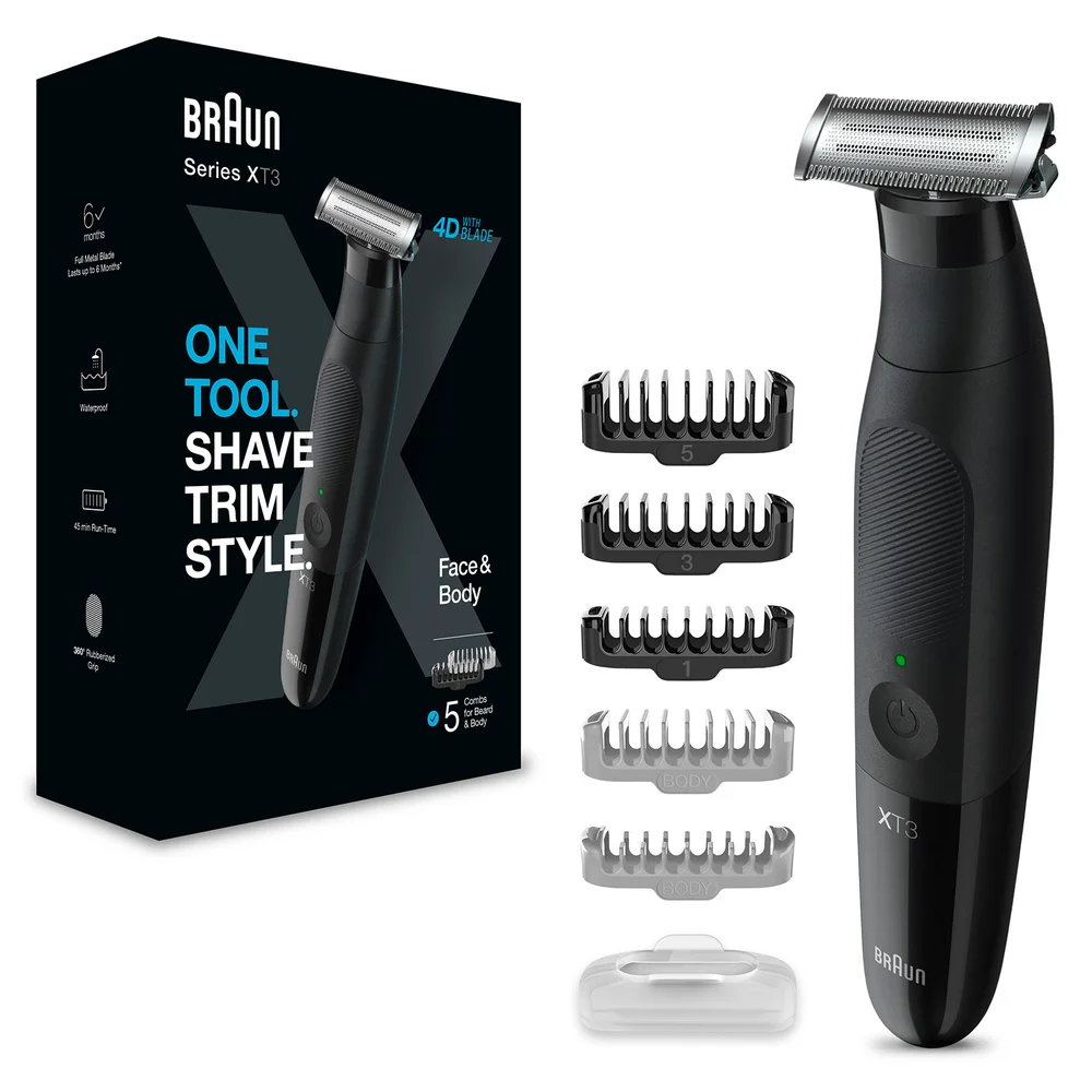 Braun Series X XT3200 Bodygrooming-Set für Herren Bild 1