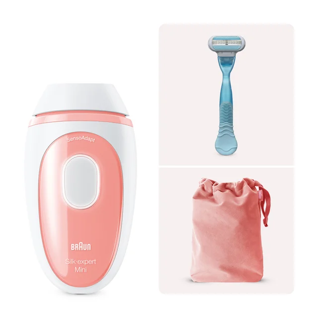 Braun IPL Silk-expert Mini-Haarentfernungsgerät für Frauen, PL1014