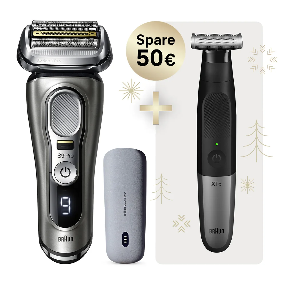 Braun Series 9 Pro 9425s Elektrorasierer für Herren | Mit dem Braun Series XT5100 als exlusives Weihnachtsangebot Bild 1