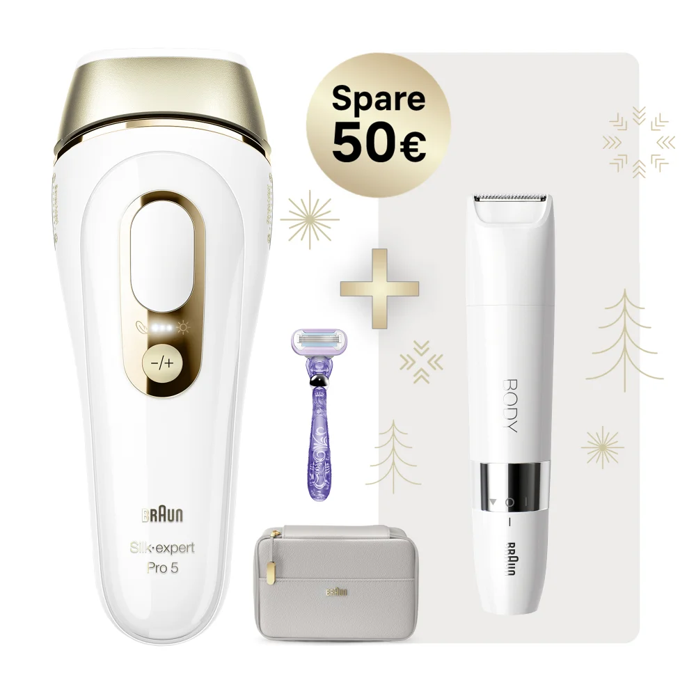 Braun Silk-Expert Pro 5 PL5157 IPL | With the Braun Body Mini Trimmer BS1000 Bild 1