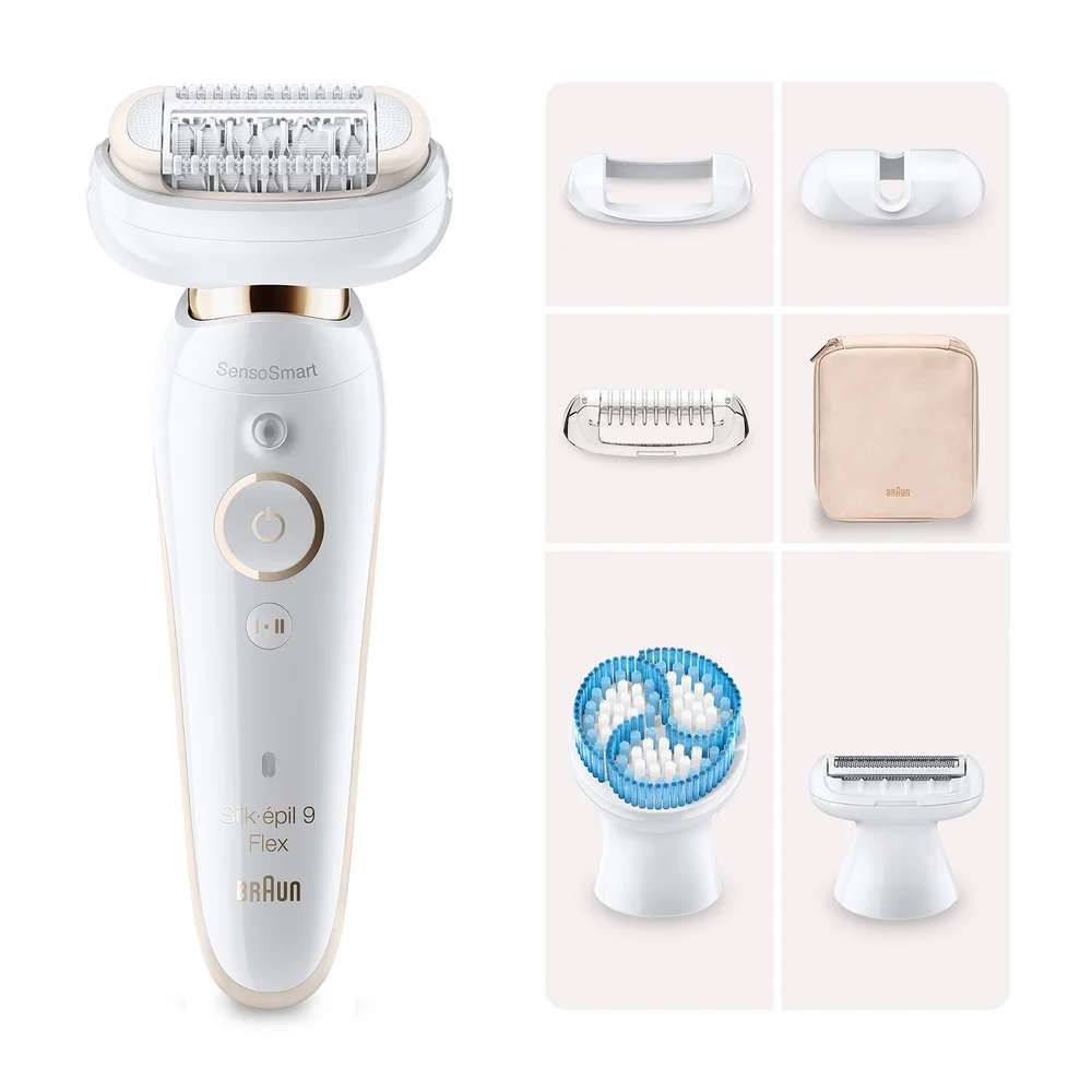 Braun Silk-épil 9 Flex 9010 Epilierer mit flexiblem Kopf Bild 1