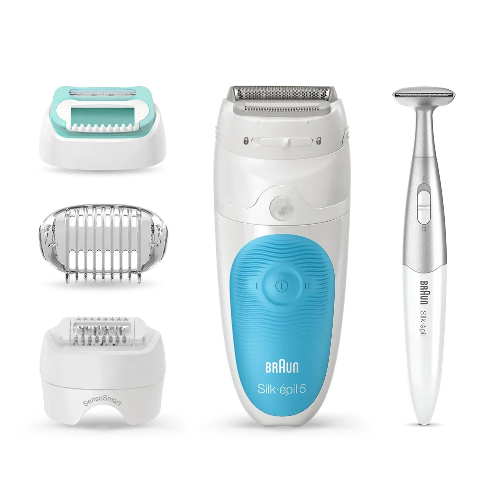 Braun Silk-épil 5 5-810 Epilierer, Blau Bild 1
