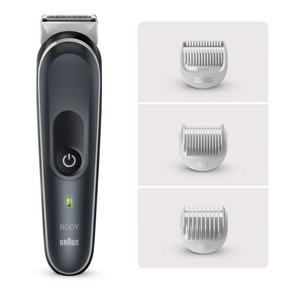 Braun Bodygroomer Series 5 5340, Bodygroomer für Männer, sanftes Ganzkörper-Bodygrooming Bild 1