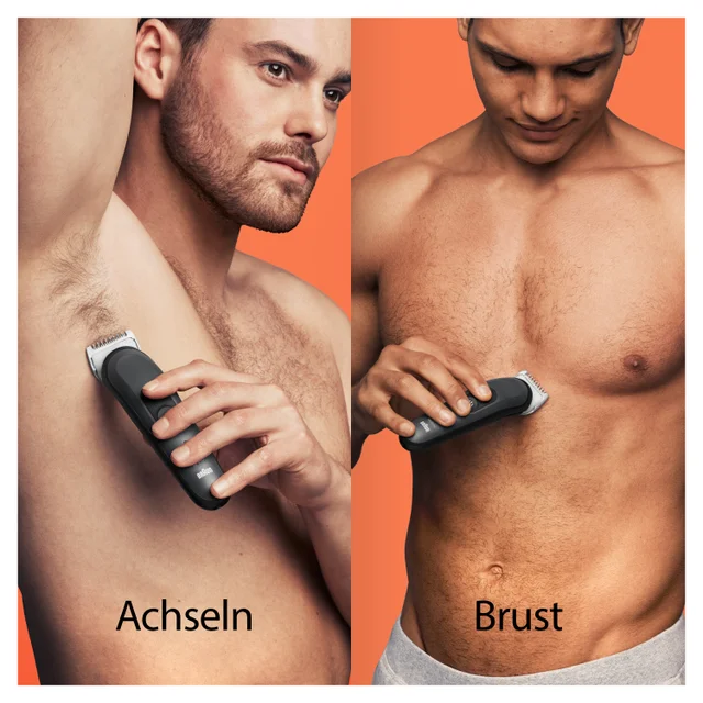 Braun Bodygroomer Series 5 5340, Bodygroomer für Männer, sanftes Ganzkörper-Bodygrooming