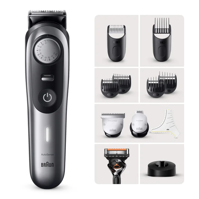 Braun Barttrimmer BT9440, Trimmer mit Barber Tools