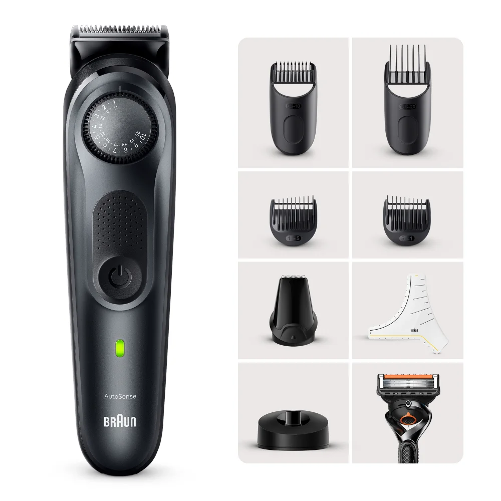 Braun Barttrimmer BT7441, Trimmer mit Barber Tools Bild 1