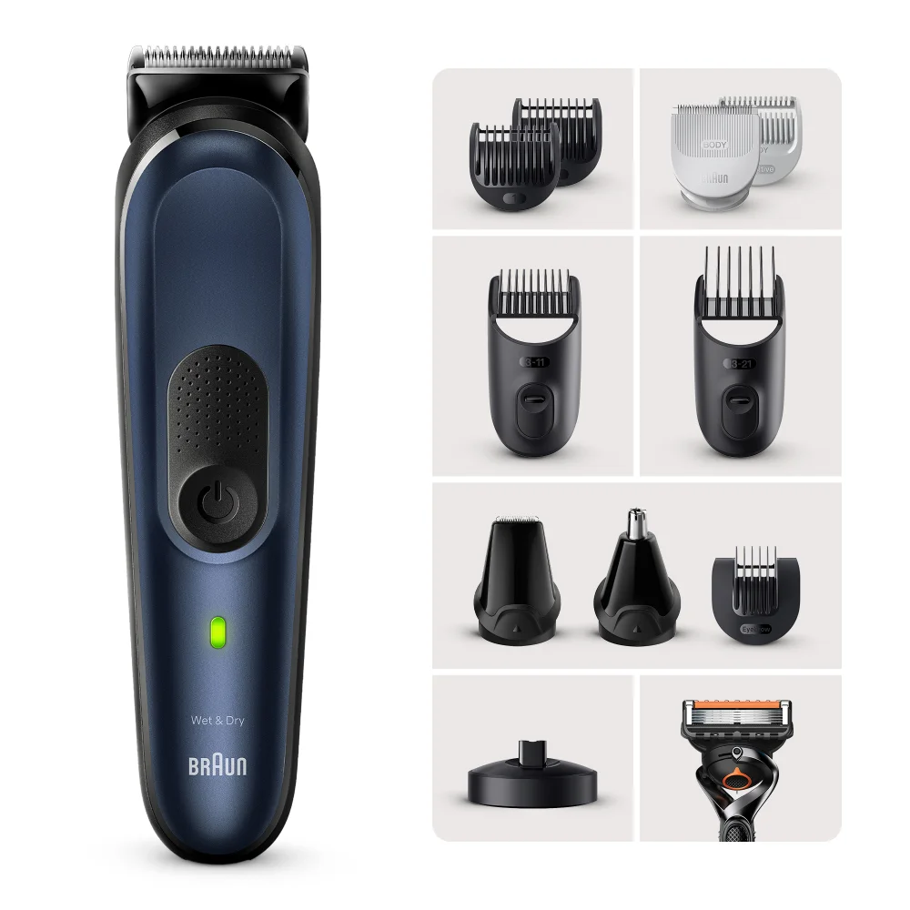 Braun All-In-One Styling Set MGK7450, 11-in-1 Set für Bart and Body Bild 1
