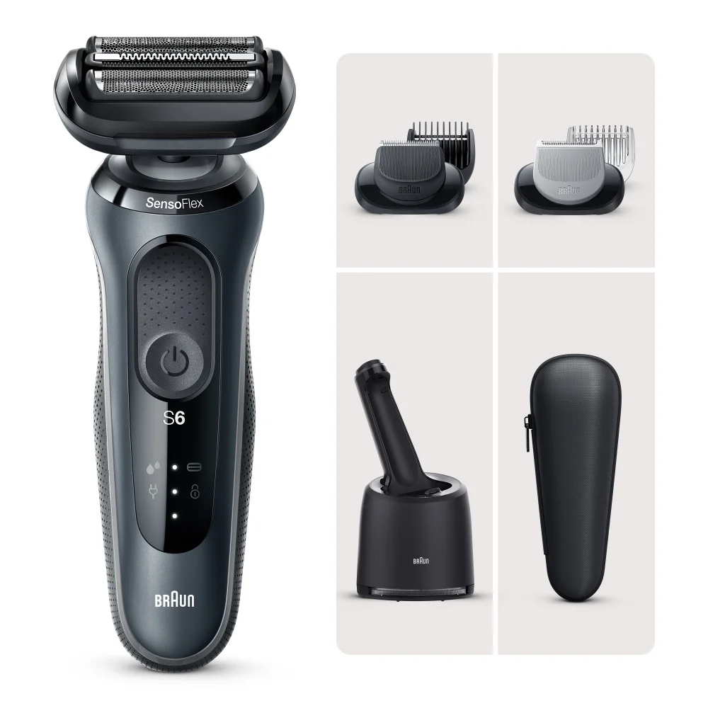 Braun Series 6 61-N7650cc Elektrorasierer Grau Bild 1