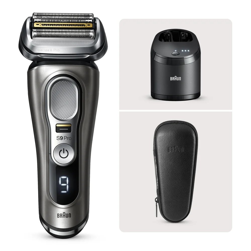 Braun Series 9 Pro 9466cc Elektrorasierer für Herren, Wet&Dry Bild 1
