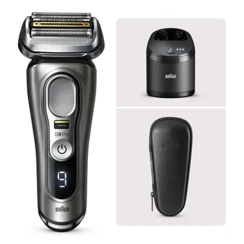 Braun Series 9 Pro 9466cc Elektrorasierer für Herren, Wet&Dry