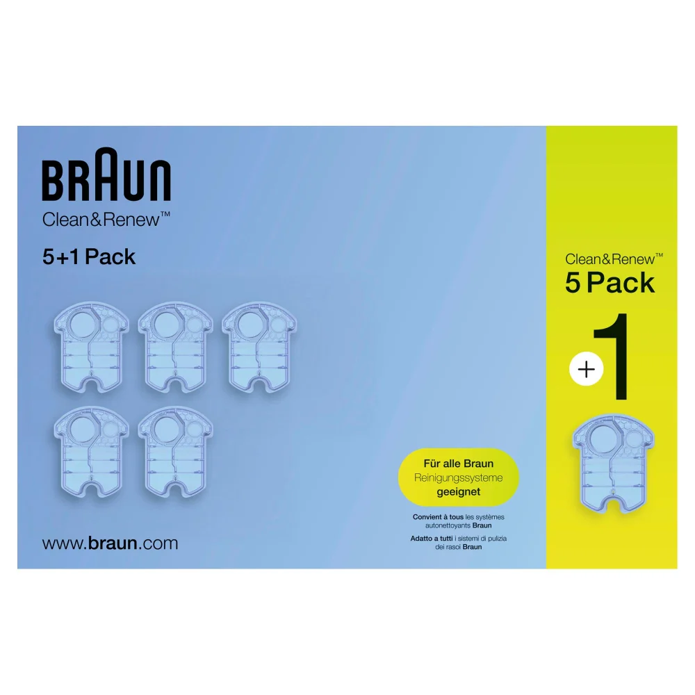 Braun Series 9 Pro 9465cc Rasierer, 5+1 Reinigungskartuschen