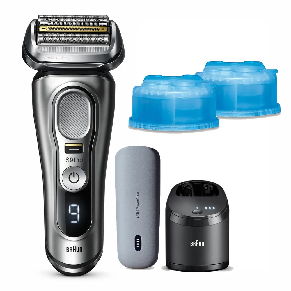 Braun Series 9 Pro 9477cc Elektrorasierer, 2 Reinigungskartuschen Bild 1