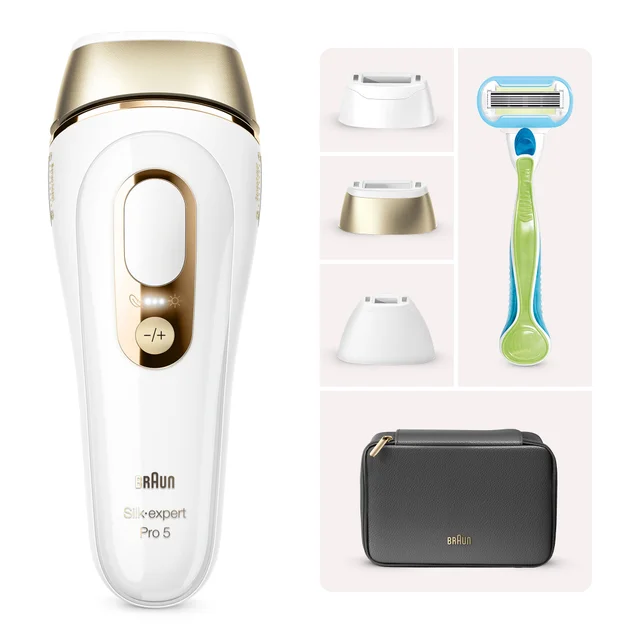 Braun IPL Silk·expert Pro 5 PL5242, Haarentfernung für zuhause, mit Aufbewahrungstasche
