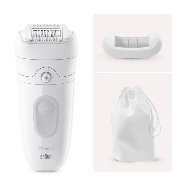 Braun Silk-épil 5 5-011 - Epilierer für eine einfache Haarentfernung