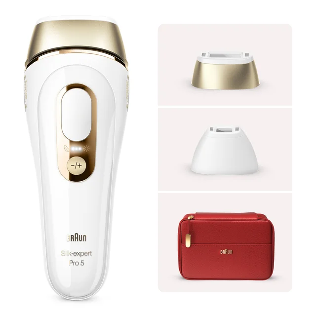 Braun IPL Silk-expert Pro 5 PL5160, Haarentfernung für zuhause, mit Aufbewahrungstasche