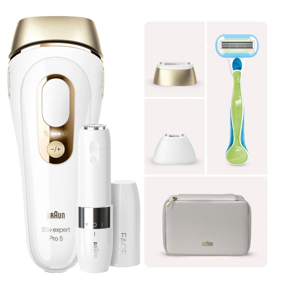 Braun Silk-expert Pro 5 IPLPL5152 + Braun Face Mini-Haarentferner FS1000 Bild 1