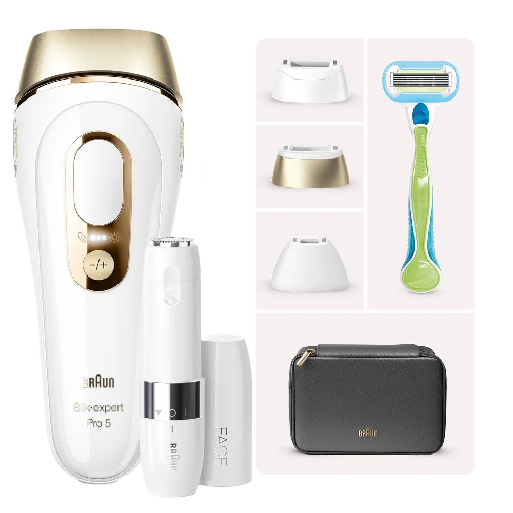 Braun Silk-Expert Pro 5 IPL PL5242 + Braun Face Mini-Haarentferner FS1000 Bild 1