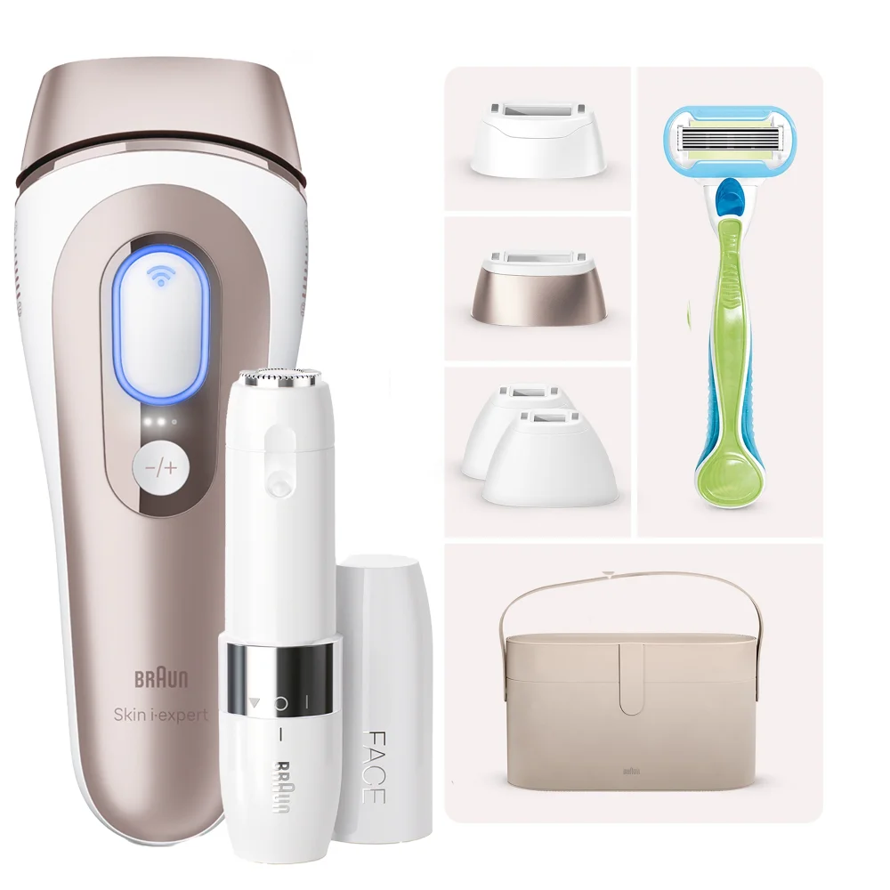 Braun Silk-Expert Pro 7 PL7387 IPL + Braun Face Mini-Haarentferner FS1000 Bild 1